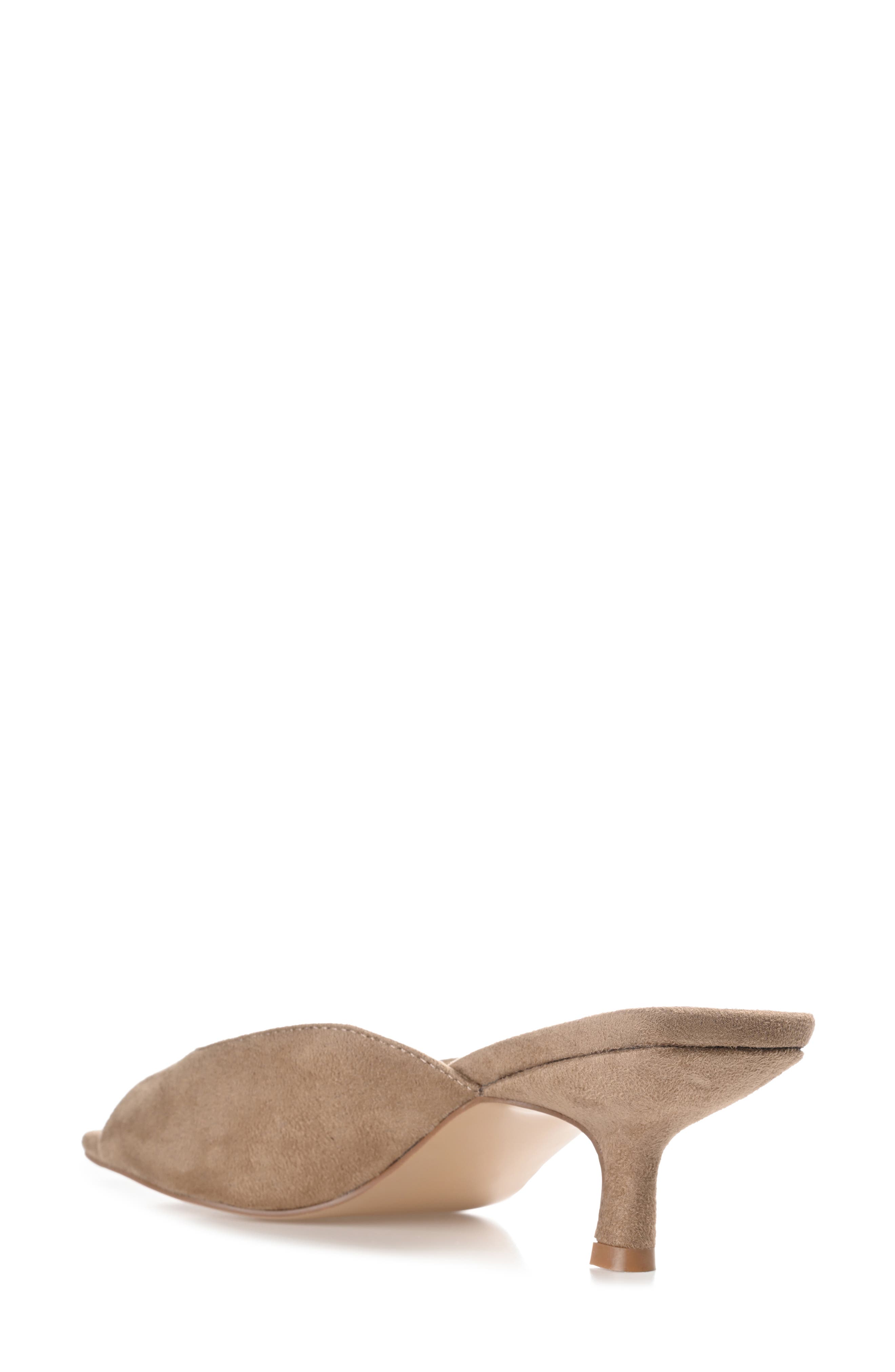 Journee Collection Larna Kitten Heel Mule Wide Width (Women