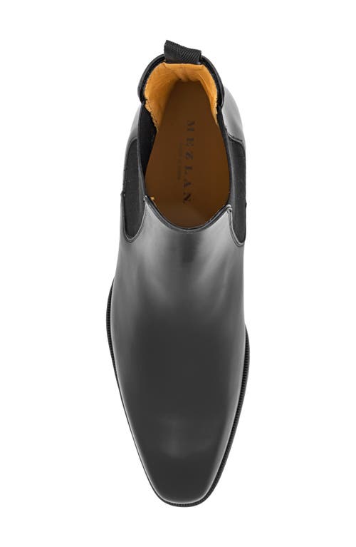 Mezlan Cervantes Plain Toe Chelsea Boot In Black