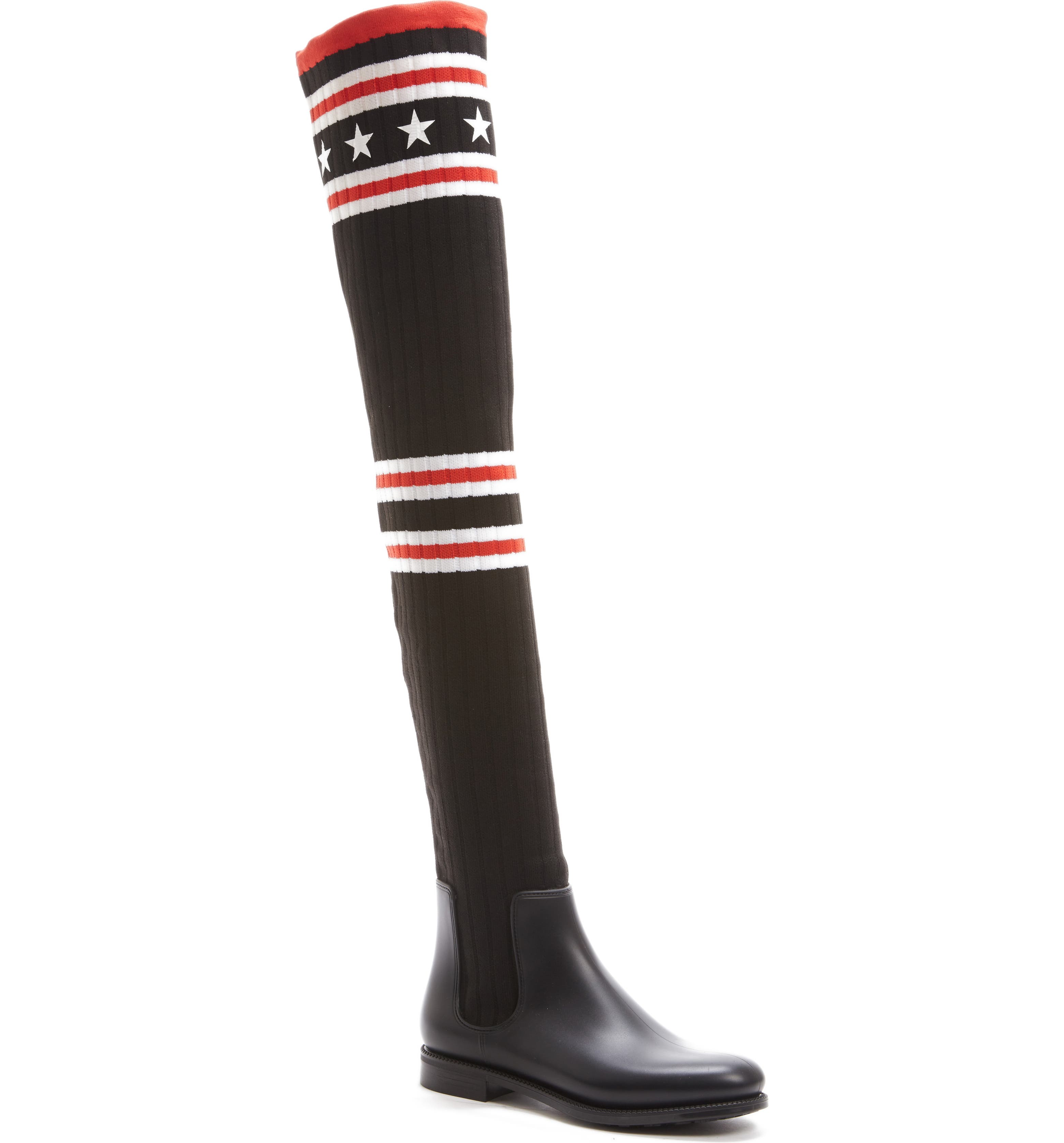 Givenchy Storm Over the Knee Sock Boot (Women) | Nordstrom