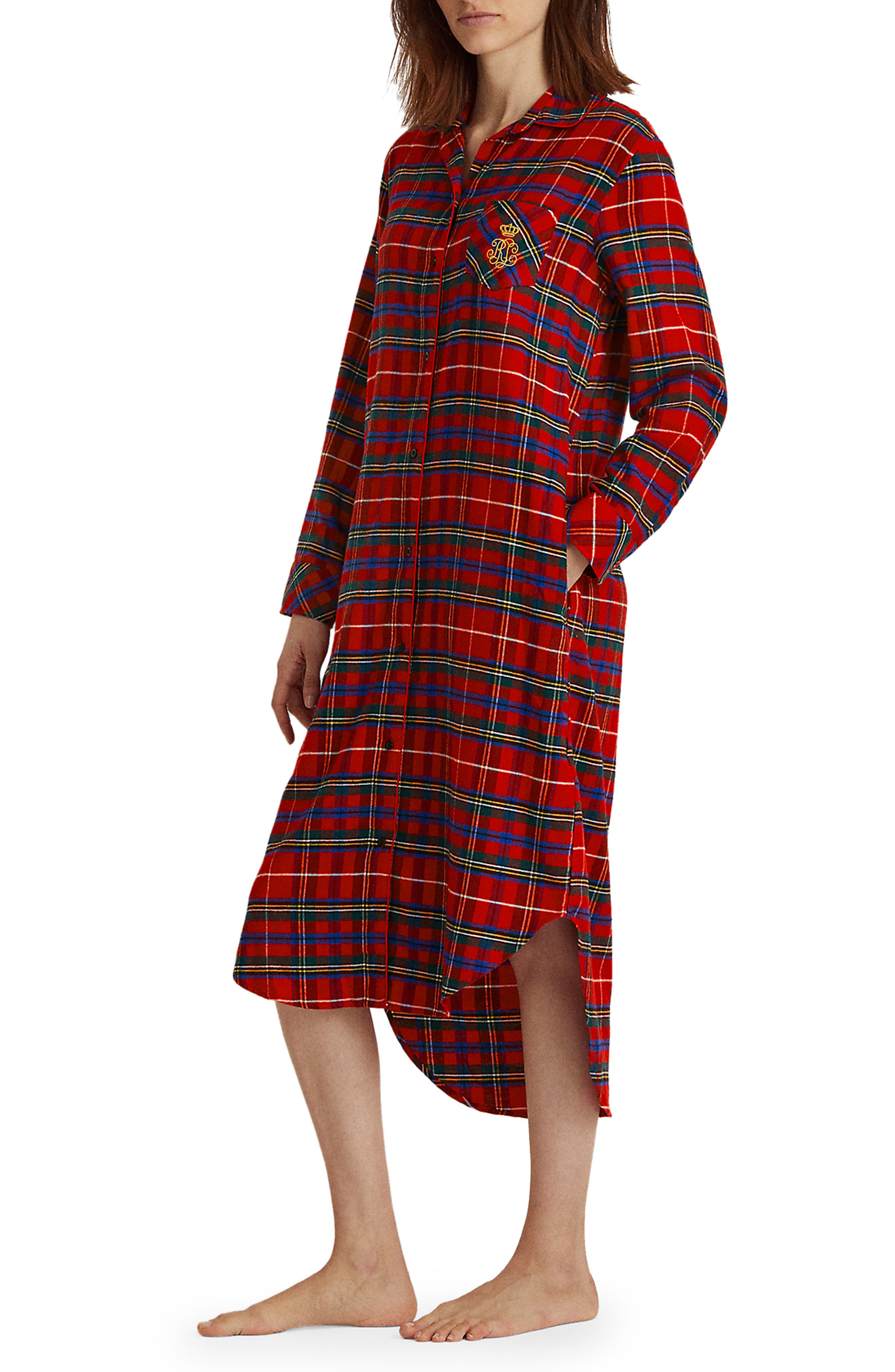 red flannel nightgown