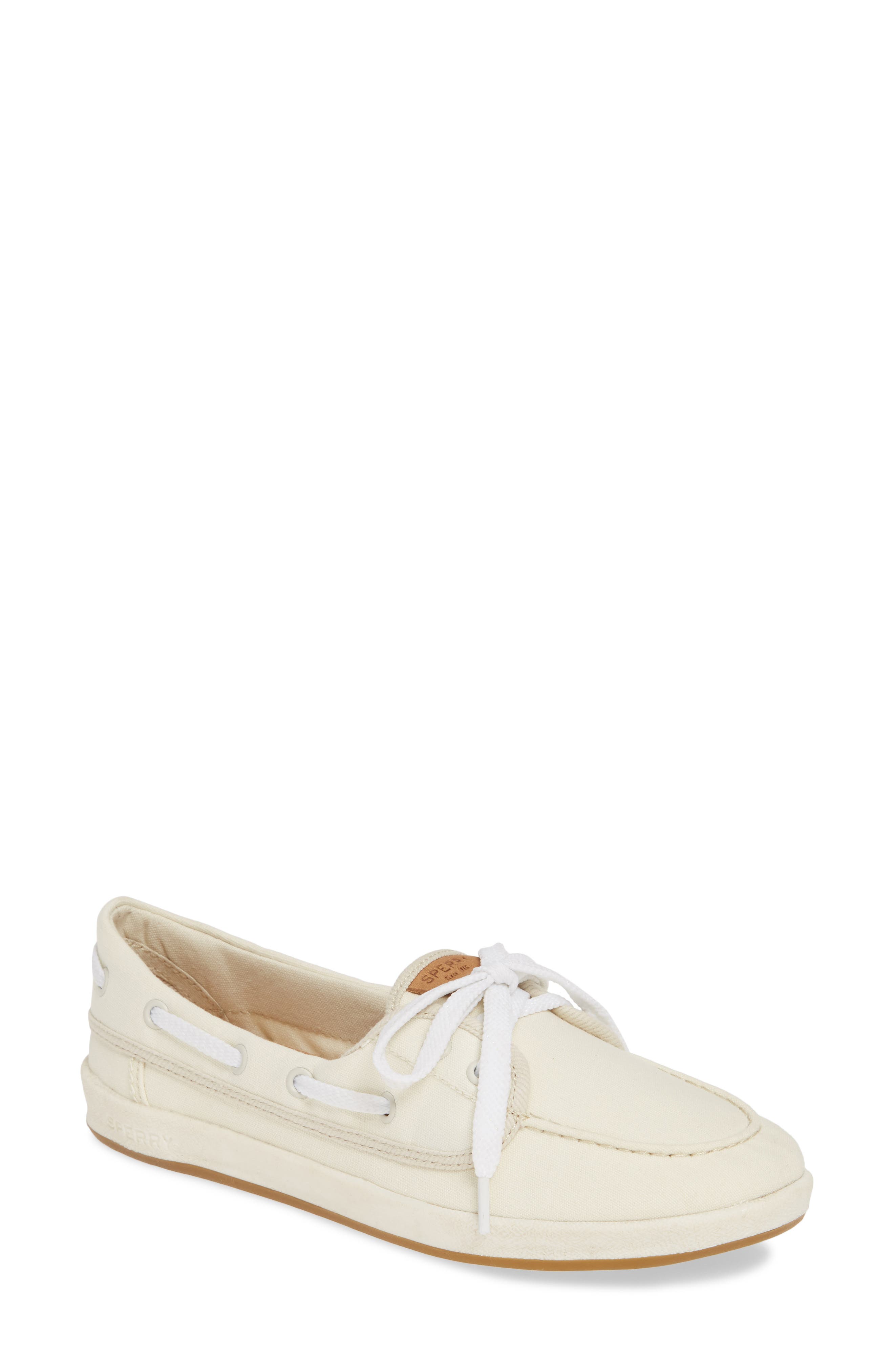 Sperry Drift Hale Flat- Ivory