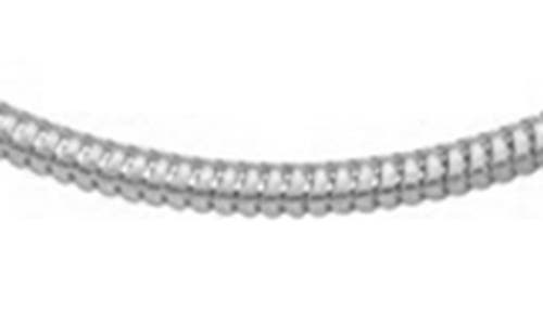 Fzn Snake Chain Necklace In Silver