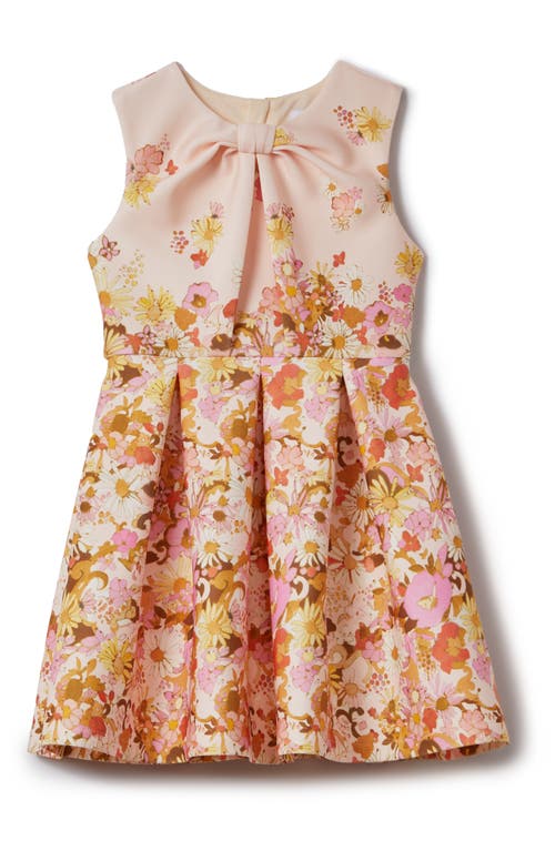 Reiss Kids' Josephine Floral Dress Coral Multi at Nordstrom, Y