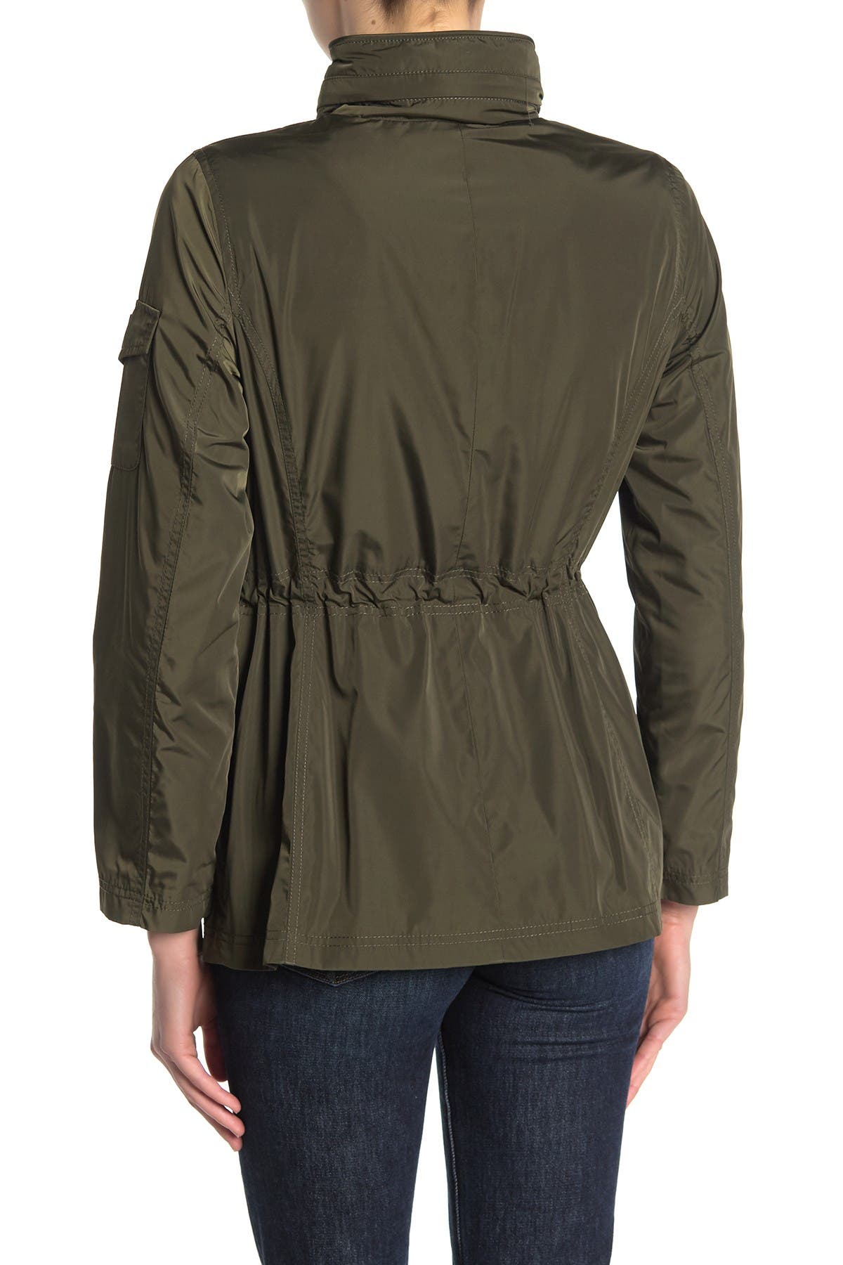 Vince Camuto | Cinched Waist Rain Coat | Nordstrom Rack