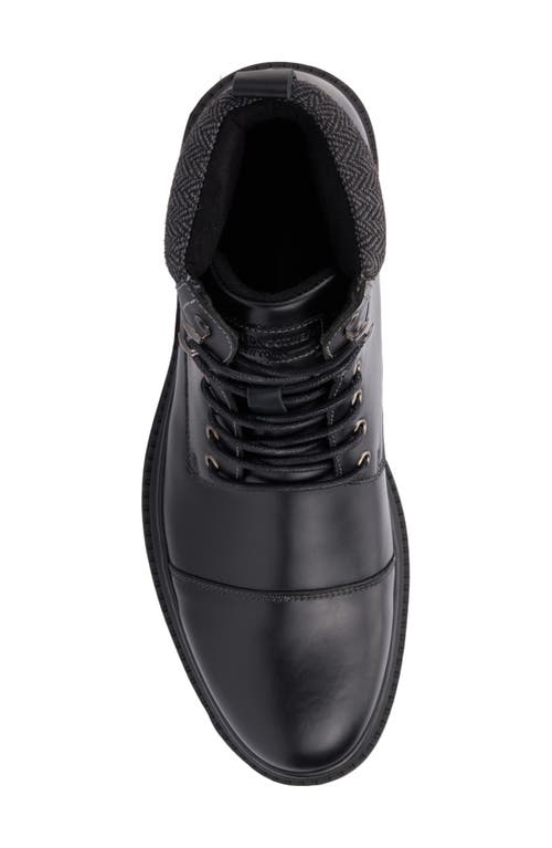 Reserve Footwear Glenn Lace-up Boot In Black