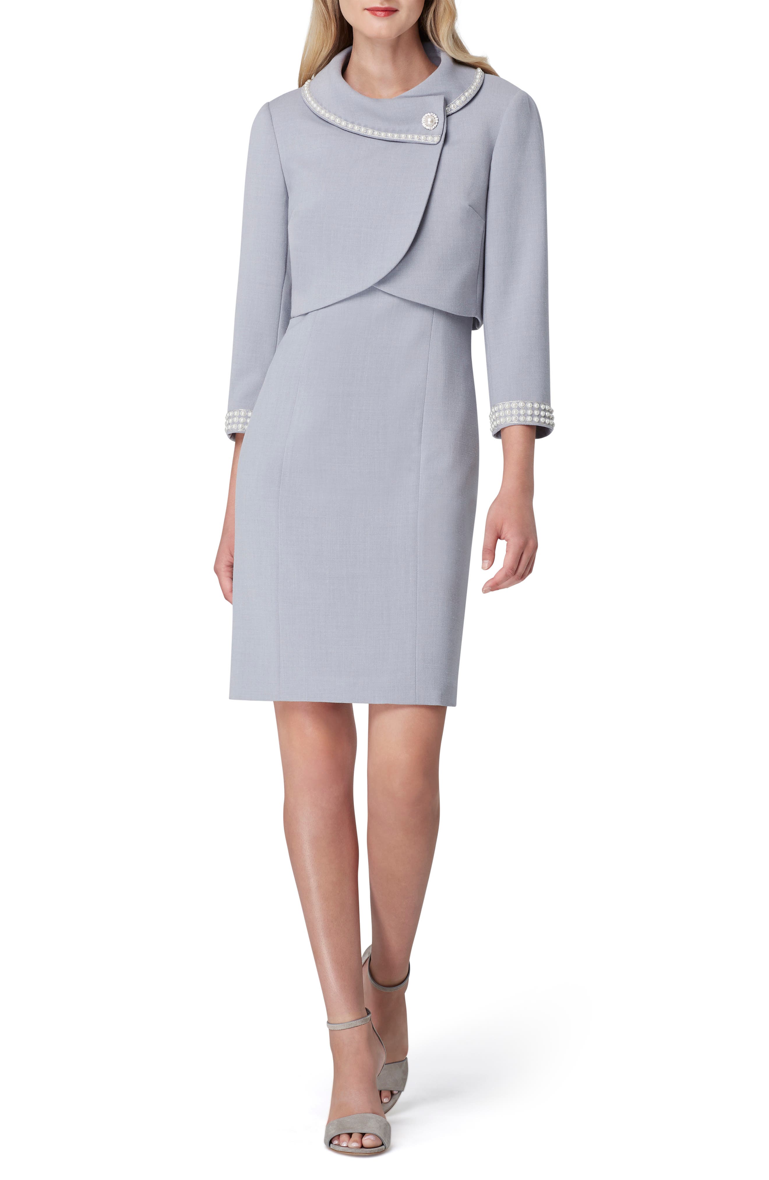 sheath dress with jacket