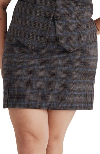 Madewell Wool Blend Miniskirt | Nordstrom