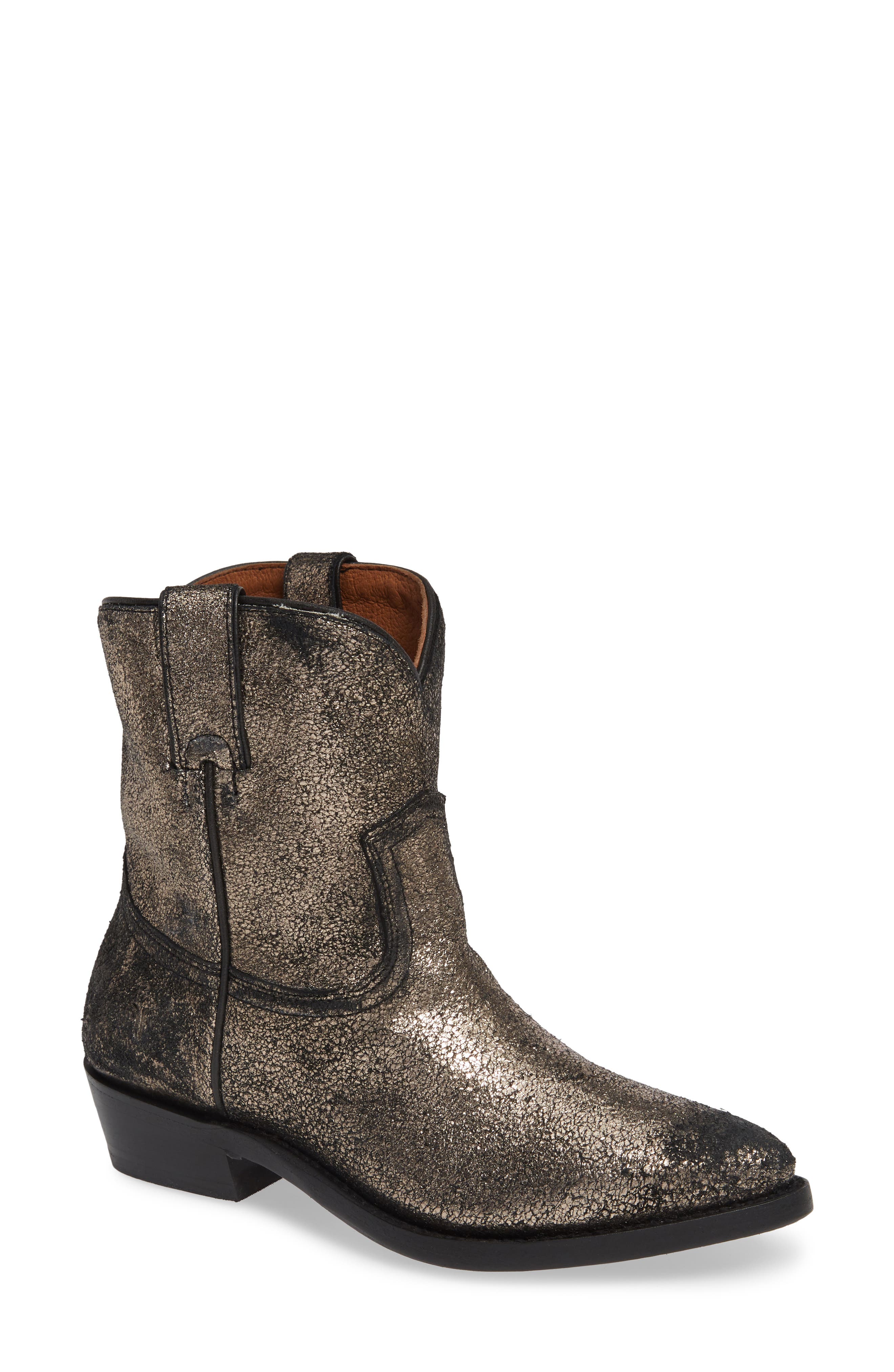 Frye Billy Bootie, Metallic