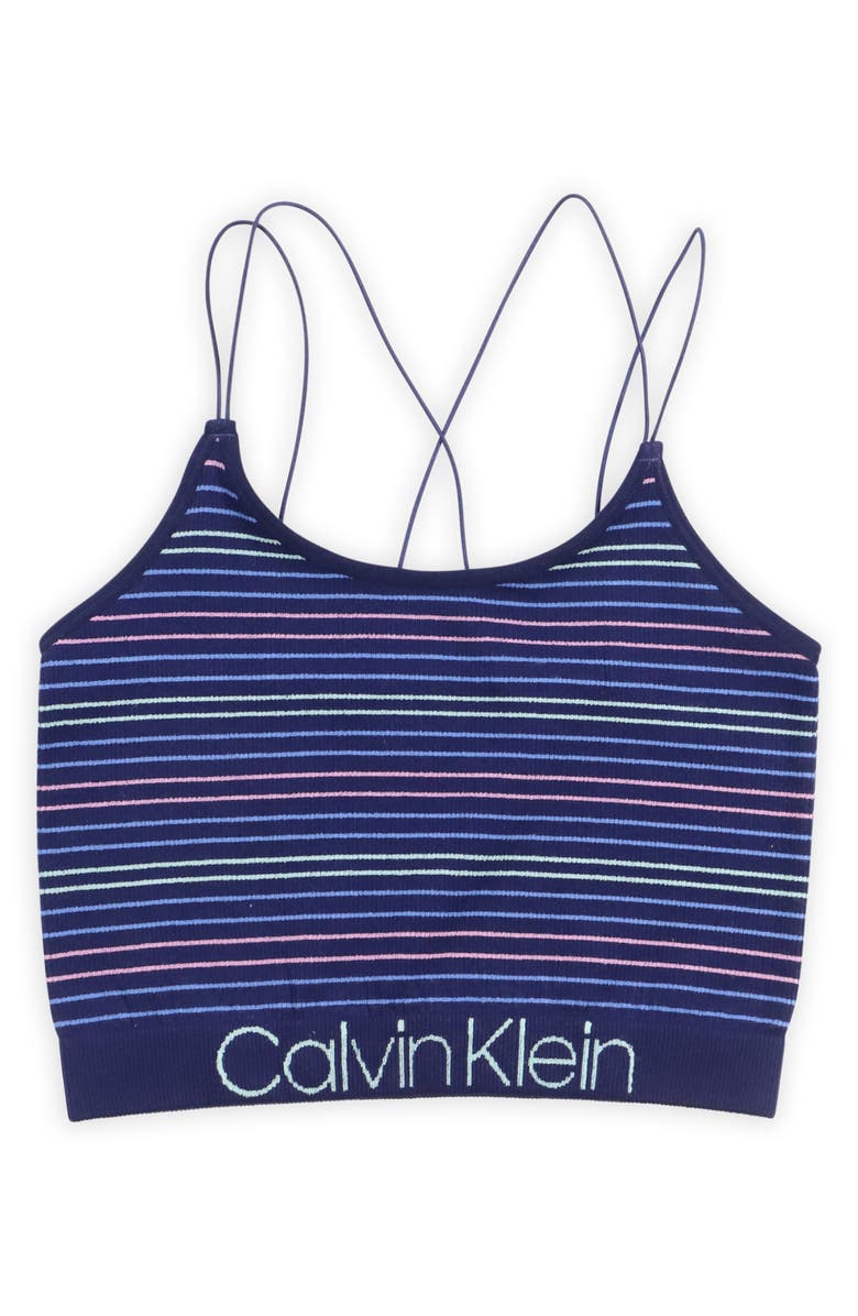 Calvin Klein Kids' Seamless Ribbed Longline Bralette | Nordstromrack