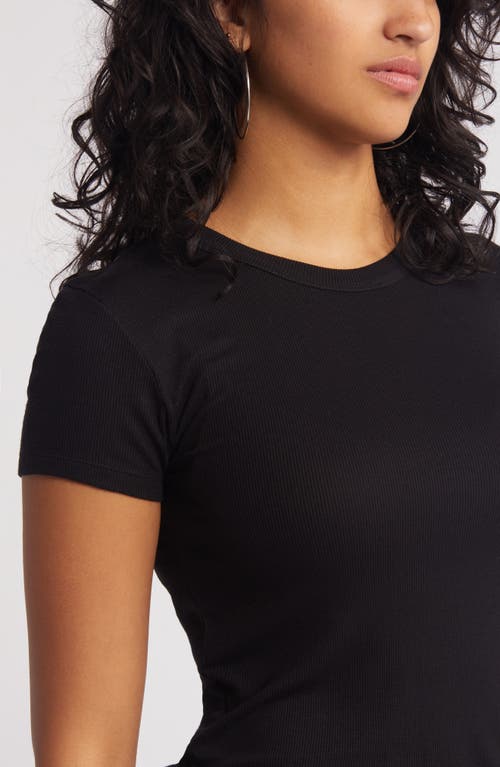 Shop Bp. Rib T-shirt In Black