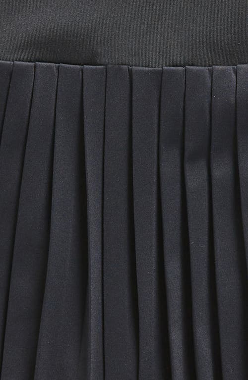 Zella Girl Kids' Baseline High Waist Pleated Skort In Black