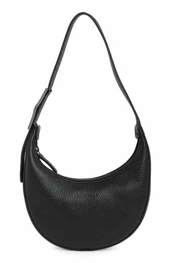 Longchamp Medium Roseau Essential Hobo Shoulder Bag In Grün