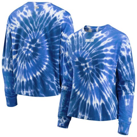 Pitt Panthers Womens Blue Quinn Tie Dye Short Sleeve T-Shirt