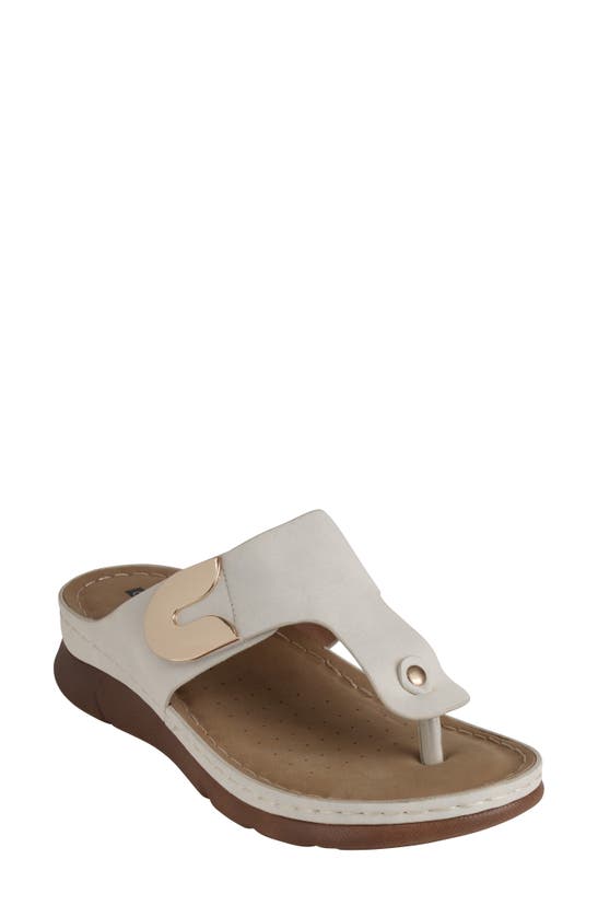 Shop Good Choice New York Sam Hardware Sandal In White