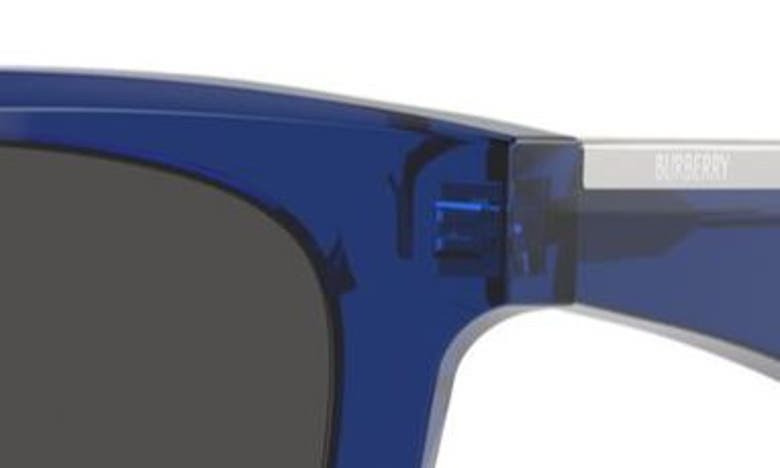 Shop Burberry 50mm Square Sunglasses In Blue