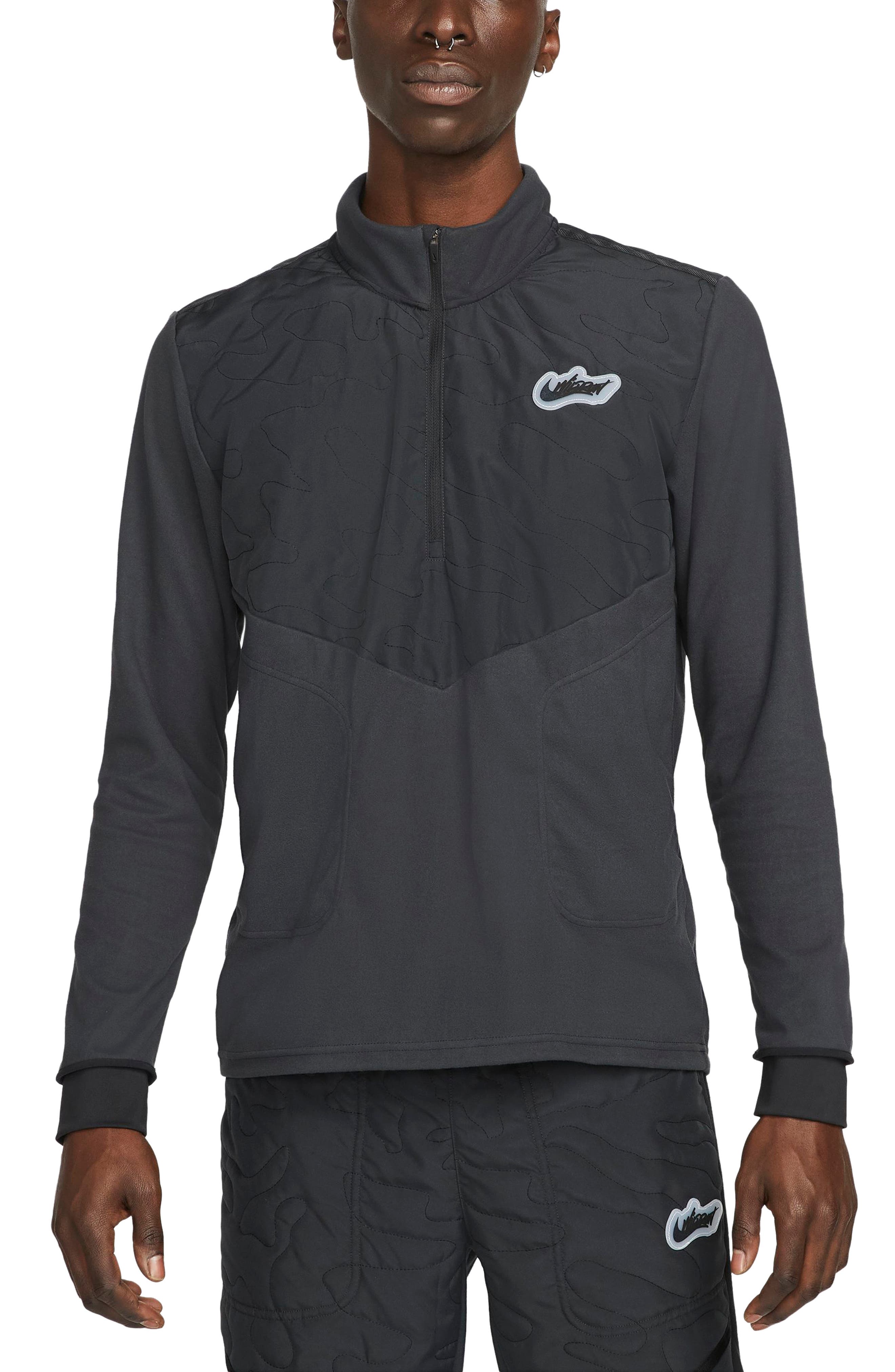 nike quarter zip up