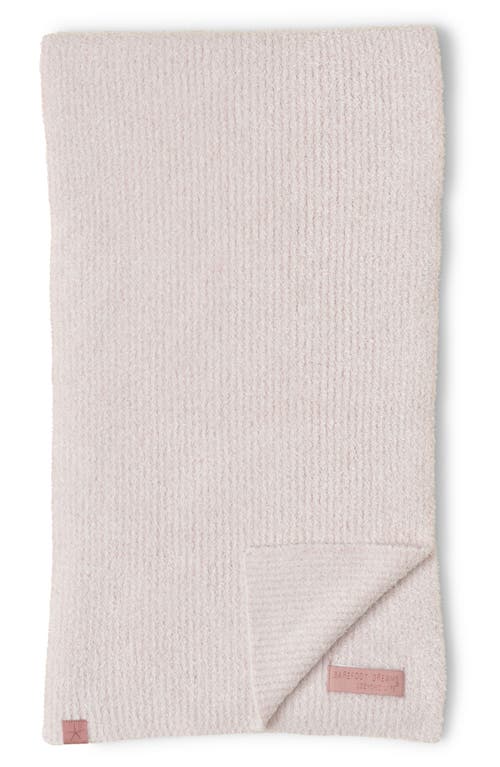 Shop Barefoot Dreams Cozychic® Lite Contrast Rib Scarf In Primrose/pearl