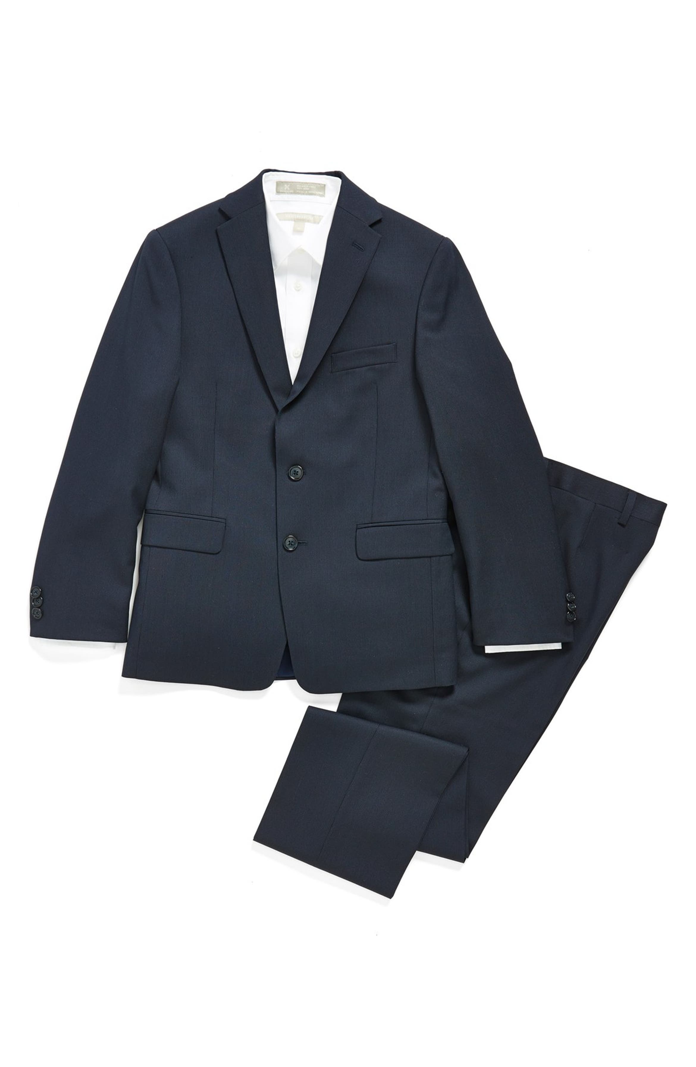 Michael Kors Stripe Wool Suit (Big Boys) | Nordstrom