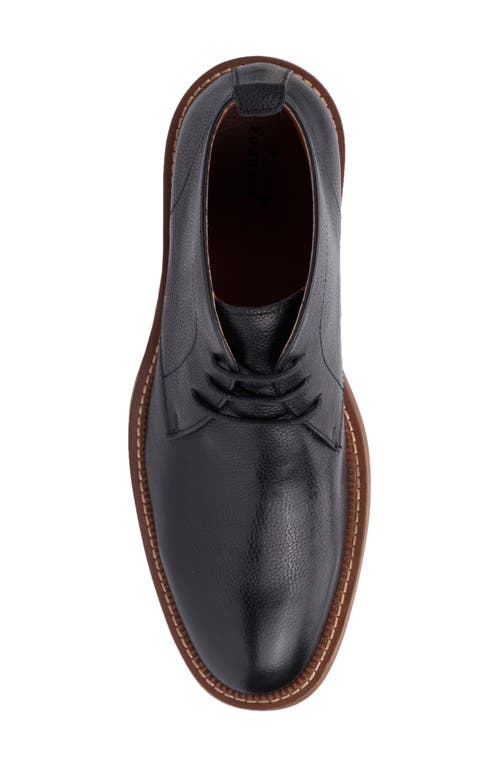 Vintage Foundry Treyton Chukka Boot In Black
