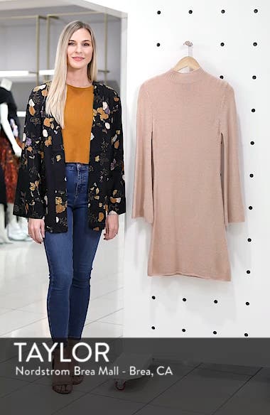 bardot tash sweater dress