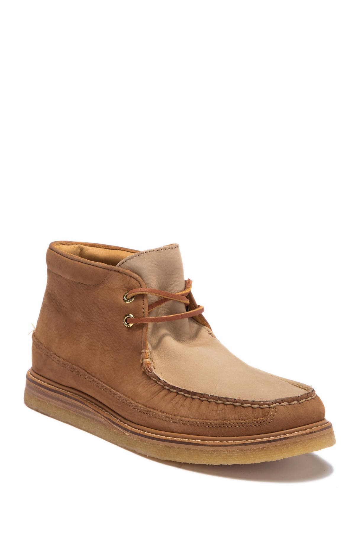 Sperry | Gold Crepe Leather Chukka Boot 