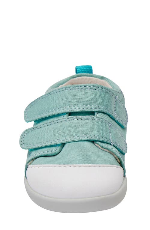 Ten Little First Walkers Sneaker In Ocean Blue