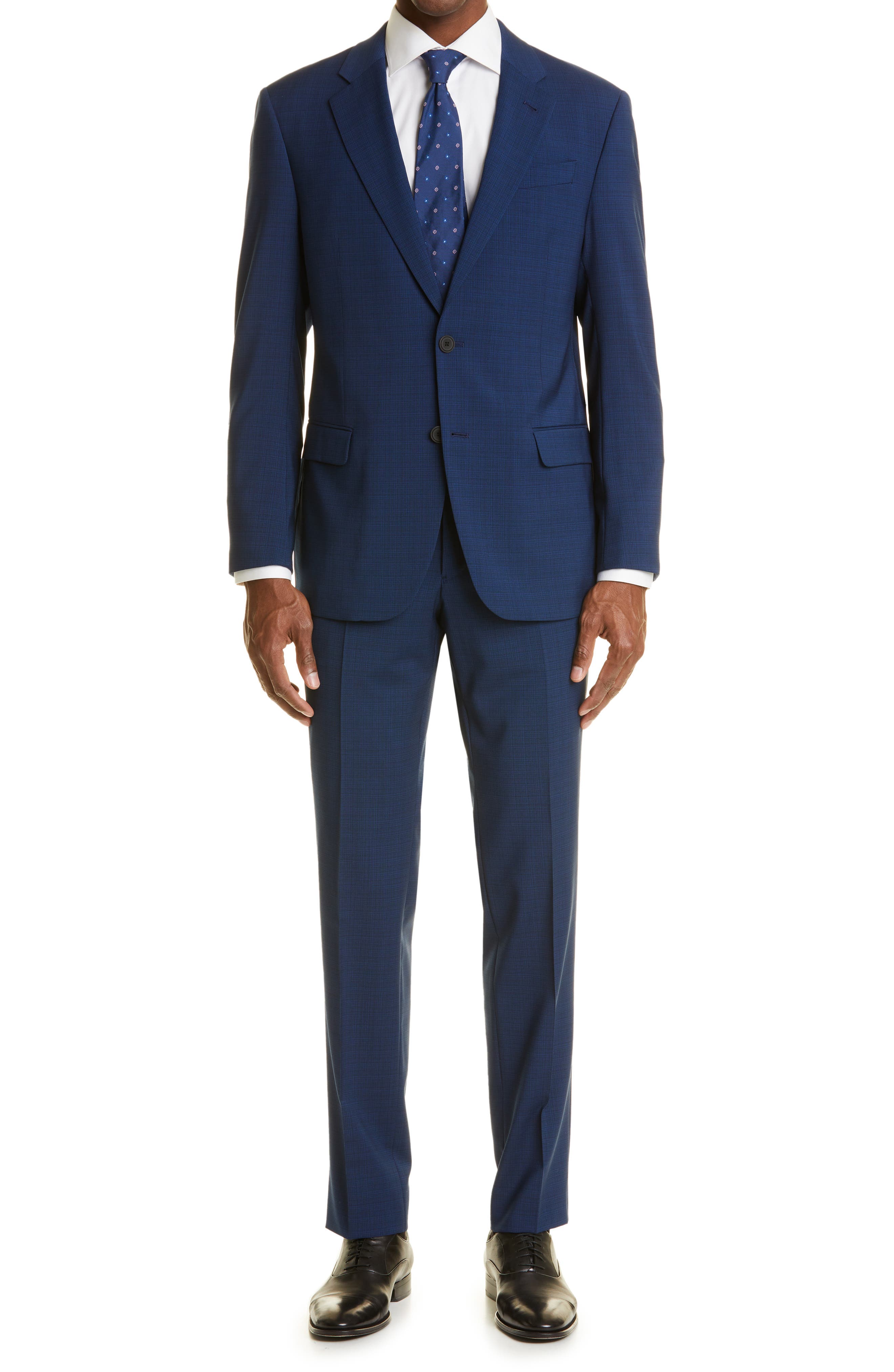 armani navy suit