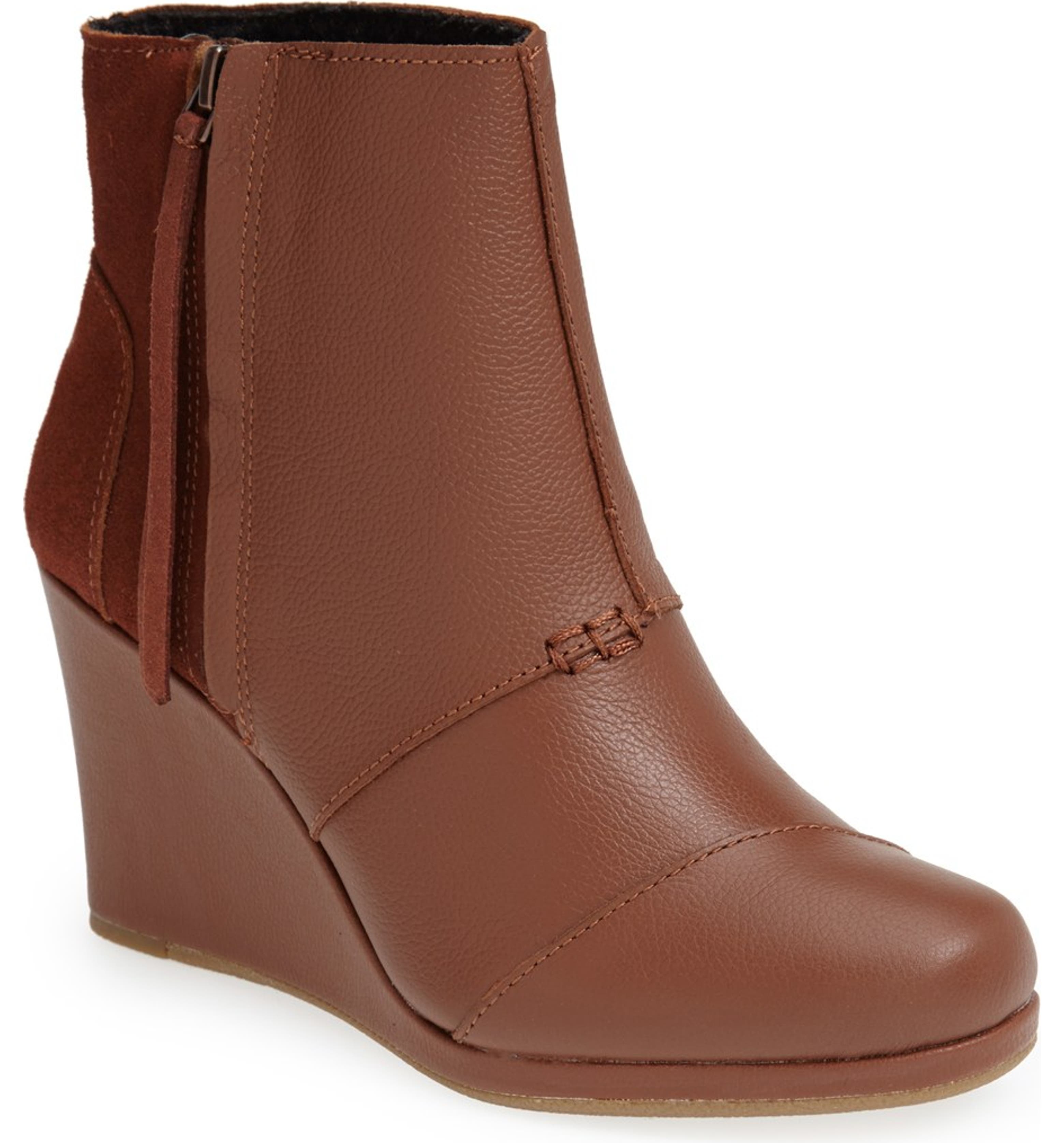TOMS Desert Wedge Bootie (Women) | Nordstrom