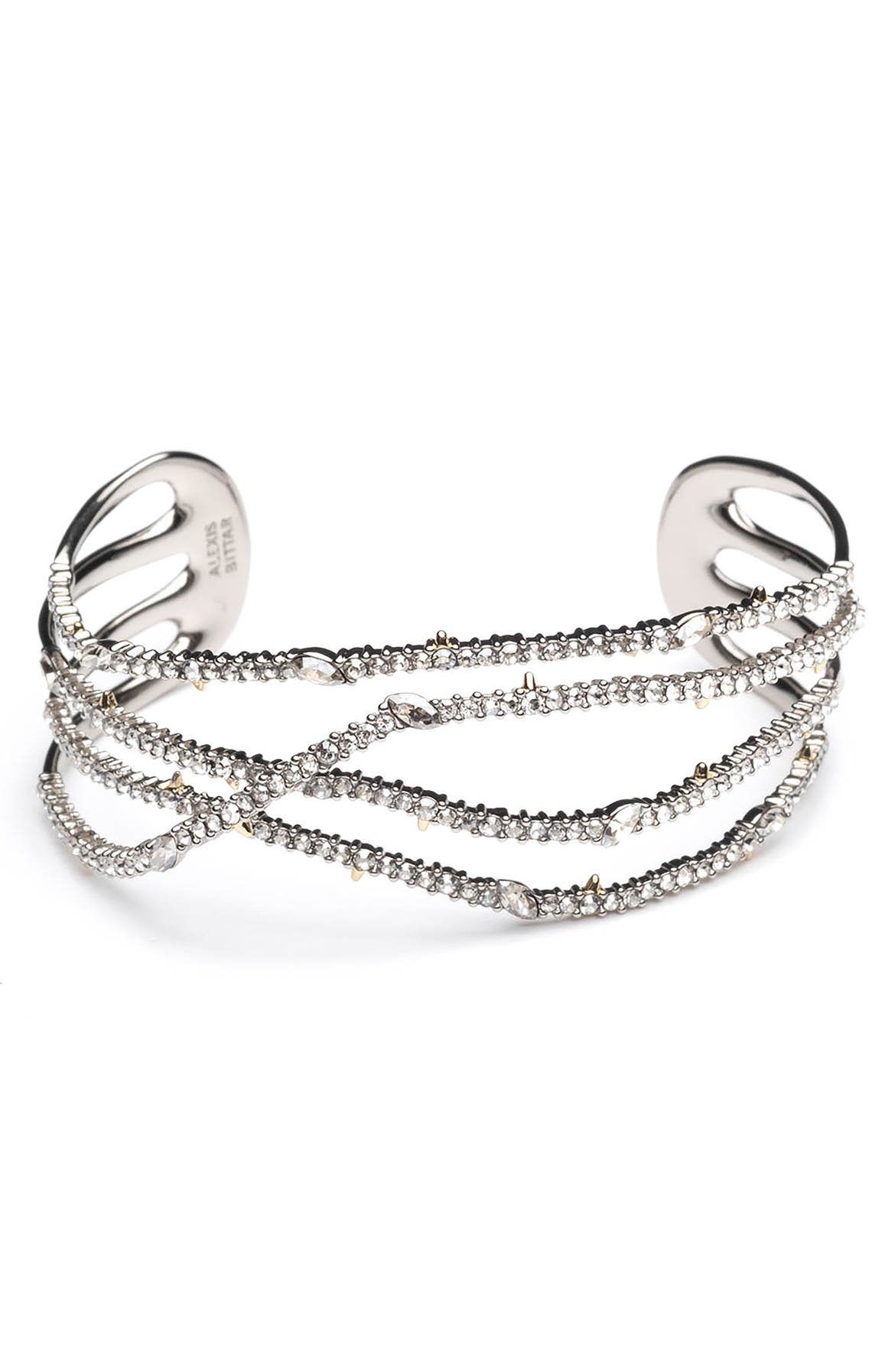 Alexis bittar pave cuff bracelet Clearance