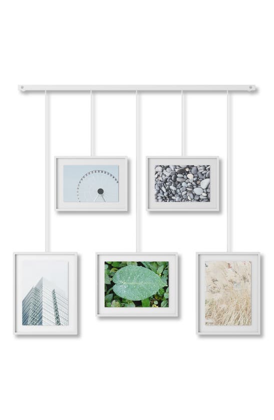 Umbra Exhibit 5-photo Wall Frame In White