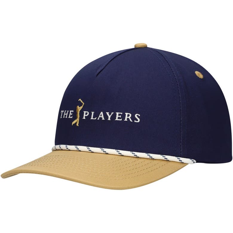 Shop Barstool Golf Navy The Players Snapback Hat