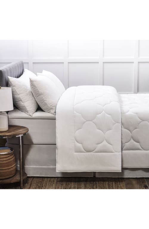 Allied Home Billowy Clouds Comforter In White