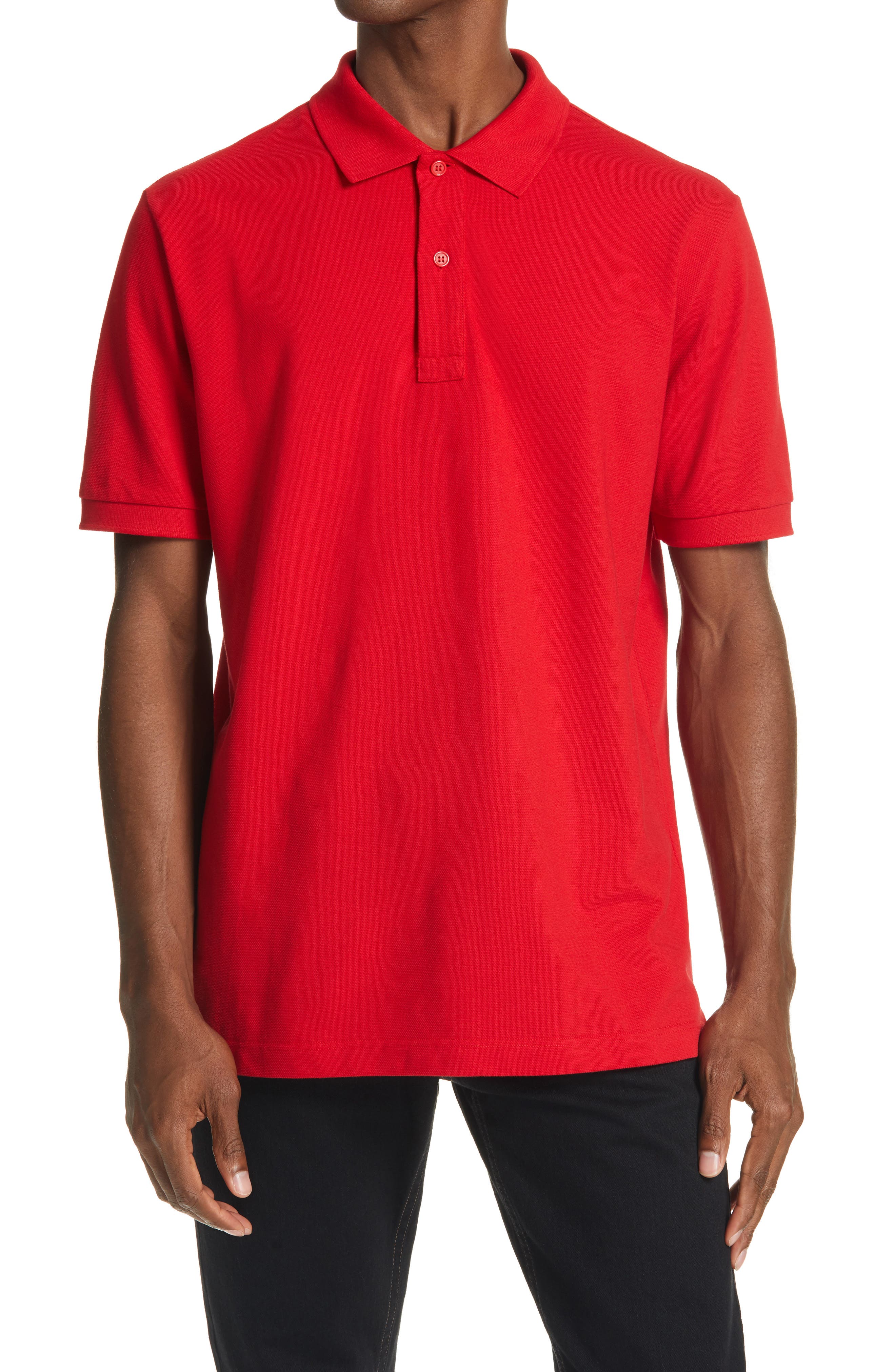 Bottega Veneta Short Sleeve Piqué Polo | Nordstrom