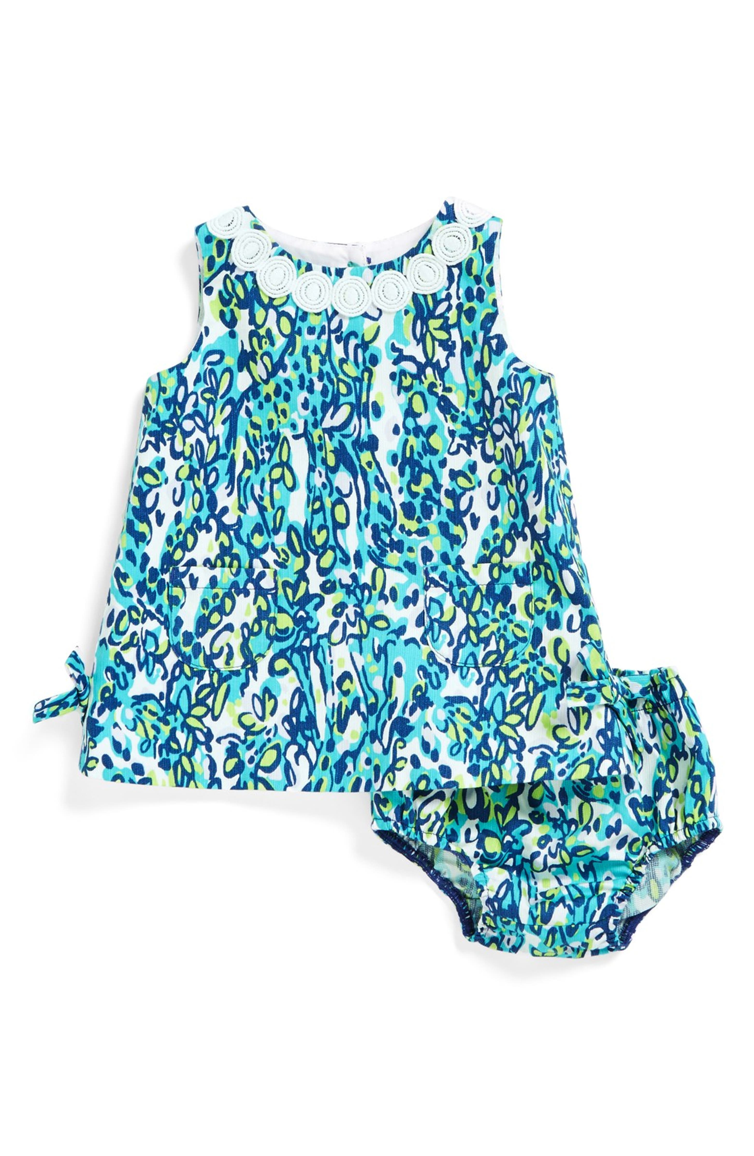 Lilly Pulitzer® Baby Lilly Cotton Shift Dress And Bloomers Baby Girls
