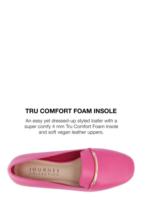 Shop Journee Collection Wrenn Loafer In Fuchsia