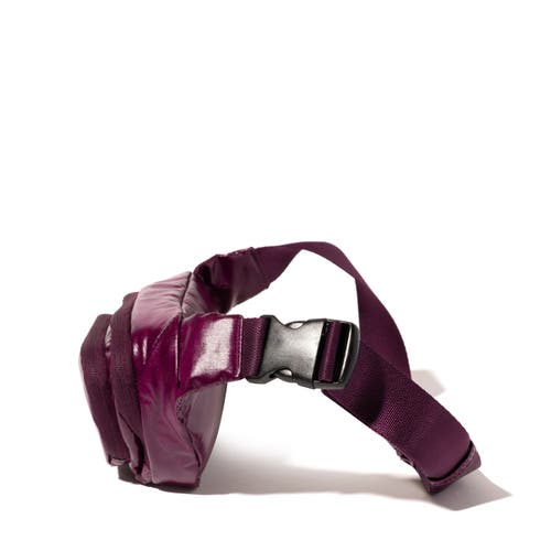 Shop Baggallini On The Go Belt Bag Waist Pack In Mulberry Gloss Ripstop