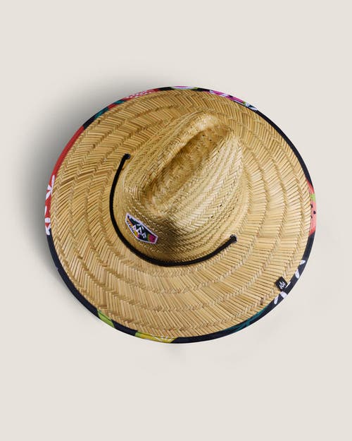 Hemlock Blend Straw Lifeguard Hat In Fruit