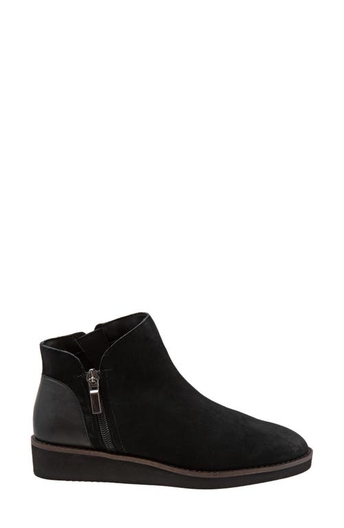 Softwalk ® Wesley Bootie In Black Suede