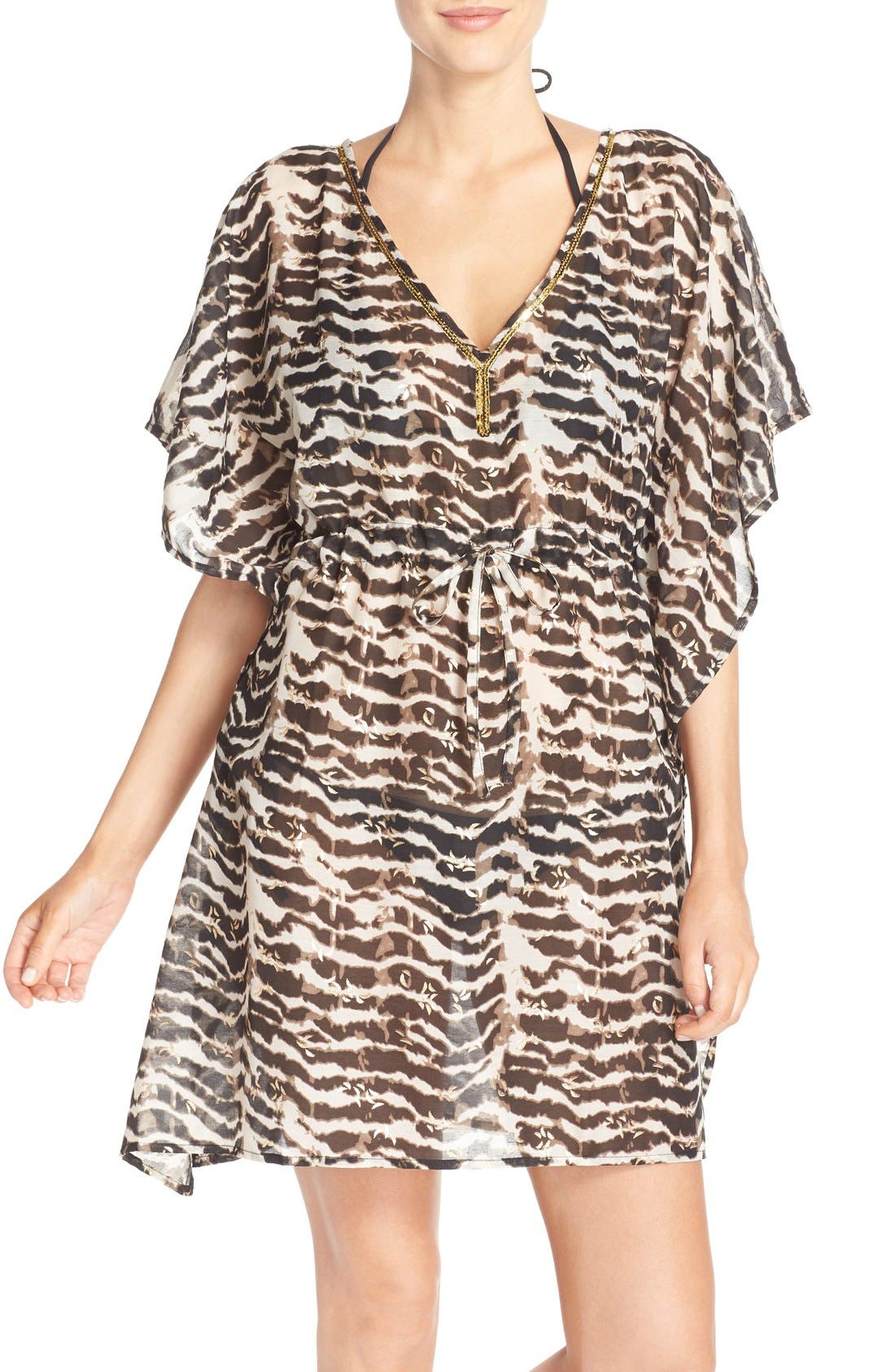 Fantasie Embellished CoverUp Caftan Nordstrom