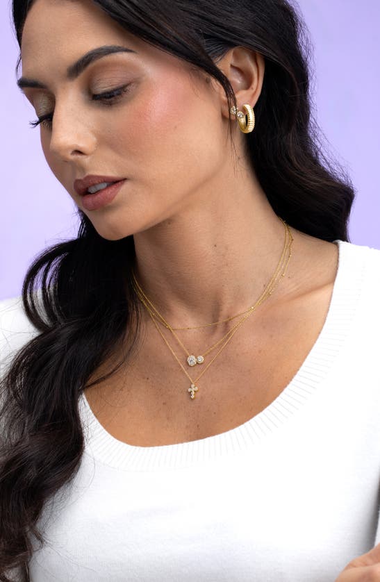 Shop Bony Levy Maya Diamond Asymmetric Pendant Necklace In 18k Yellow Gold