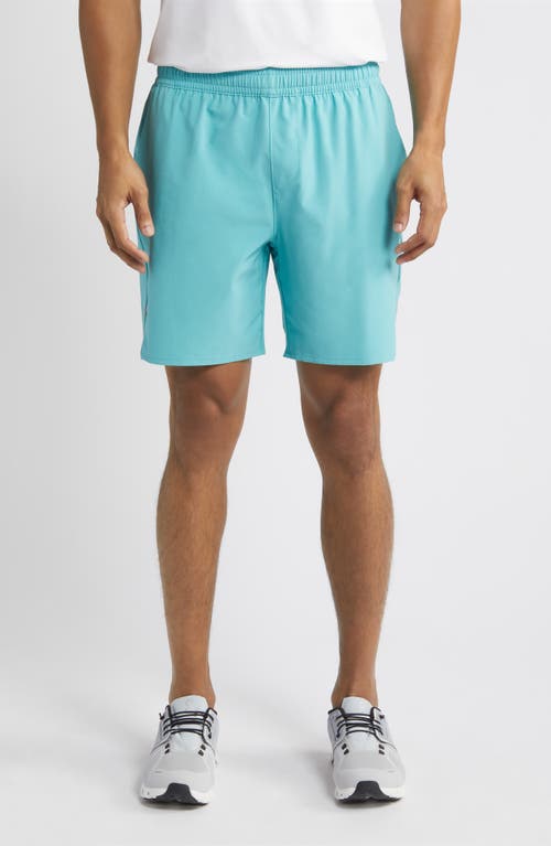 Performance Run Shorts in Teal Meadow