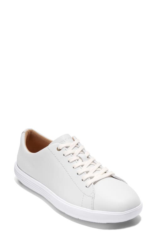 Shop Cole Haan Grand Crosscourt Sneaker In Optic White/white