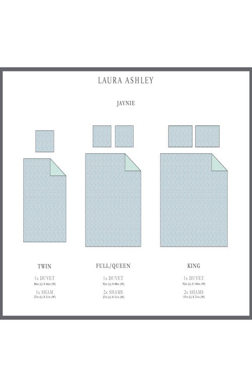 Laura Ashley Jaynie Cotton Duvet Set In Wintergreen
