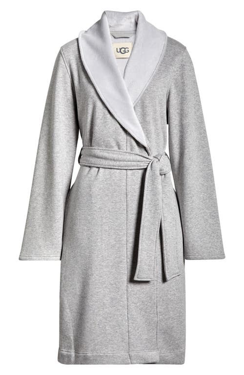 Shop Ugg(r) Duffield Robe In Seal Heather