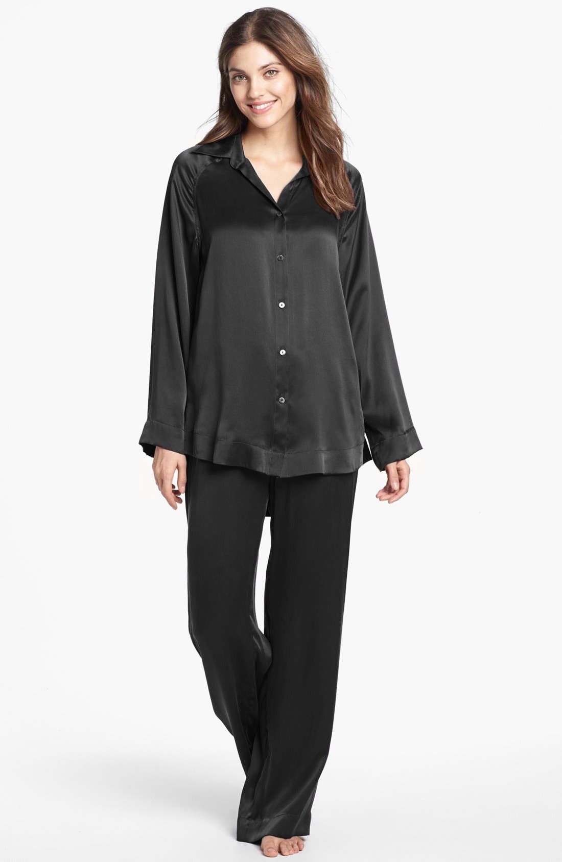 Donna Karan 'Glamour' Silk Pajamas Nordstrom