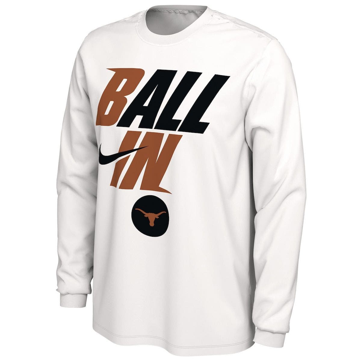 Nike White Texas Longhorns Ball 