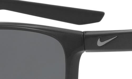 Nike Essential Endeavor Wraparound Sunglasses In Black