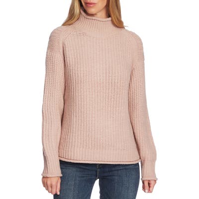 Vince Camuto Mock Neck Sweater, Pink