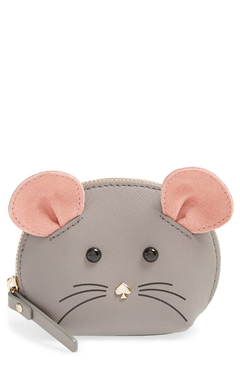 kate spade new york 'cat's meow' mouse coin purse Nordstrom