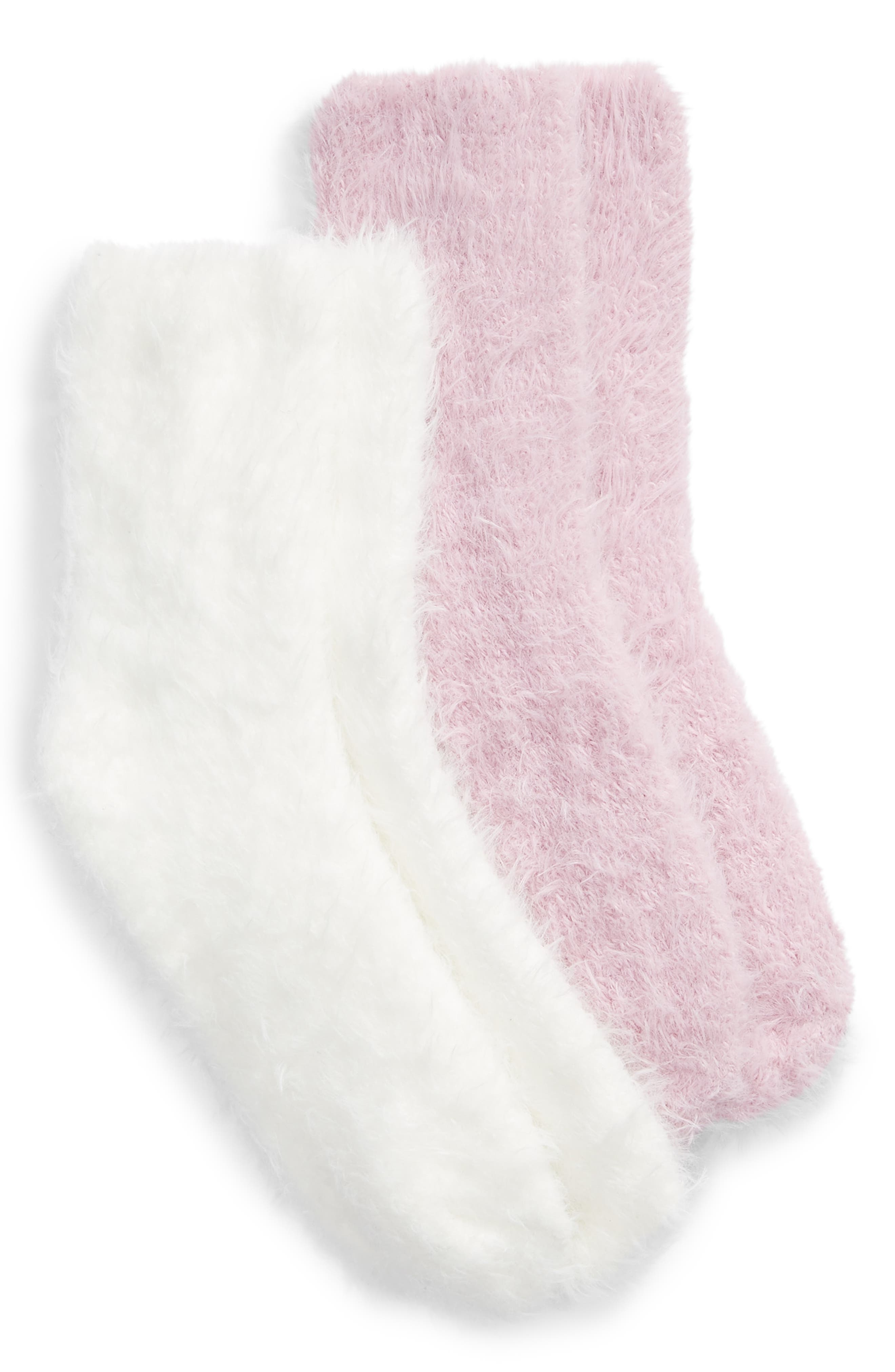 fuzzy socks and birkenstocks
